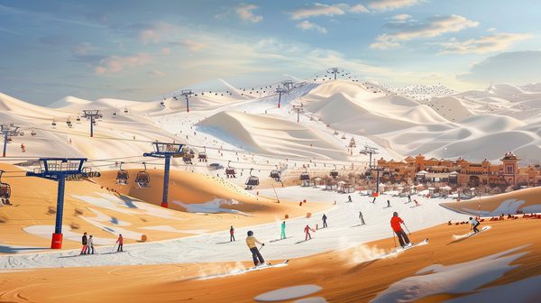 Glissez toute l'année à Ski Dubai, oasis de neige en plein désert